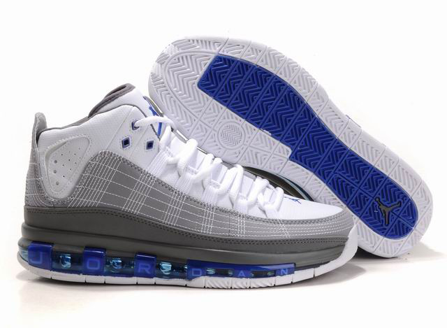 Cheap Air Jordan Shoes Take Flight White Grey Blue - Click Image to Close