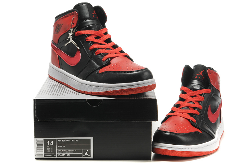 New Air Jordan 1 Black Red White With Brand Quality