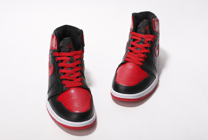 New Air Jordan 1 Black Red White With Brand Quality - Click Image to Close