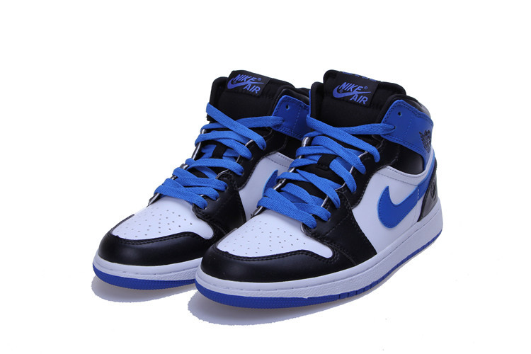 Cheap Real 2015 Jordan Jordan 1 Blue Black White