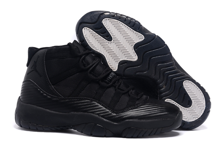 Real Jordan 11 Retro All Black Footwear