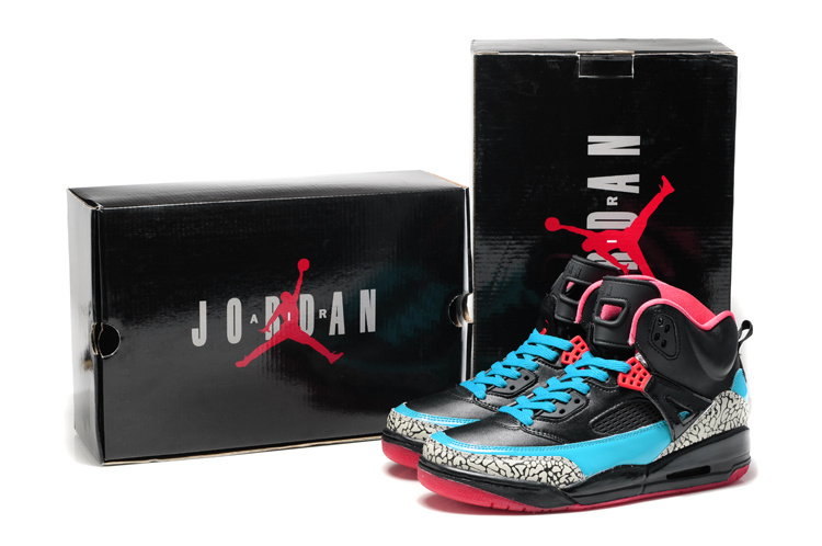 New Air Jordan Shoes 3.5 Black Blue Red