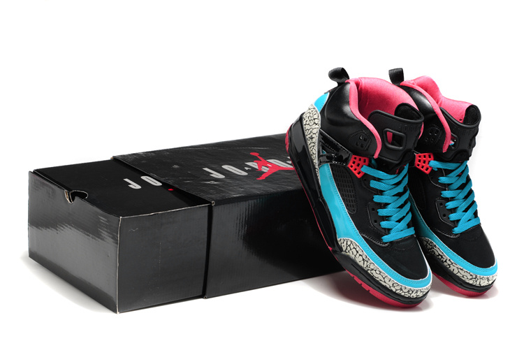 New Air Jordan Shoes 3.5 Black Blue Red - Click Image to Close