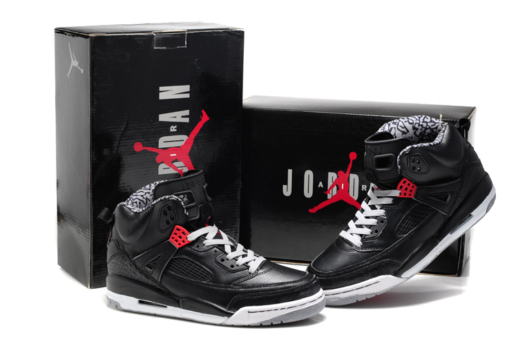 New Air Jordan Shoes 3.5 Black White - Click Image to Close