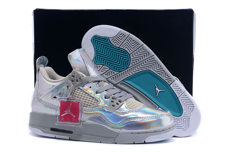 Real Jordan 4 Painted Eggshell Edition Shoes - Click Image to Close
