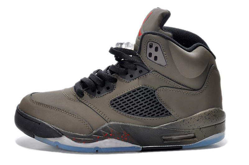 Cheap Real 2015 Jordan Jordan 5 Army Black