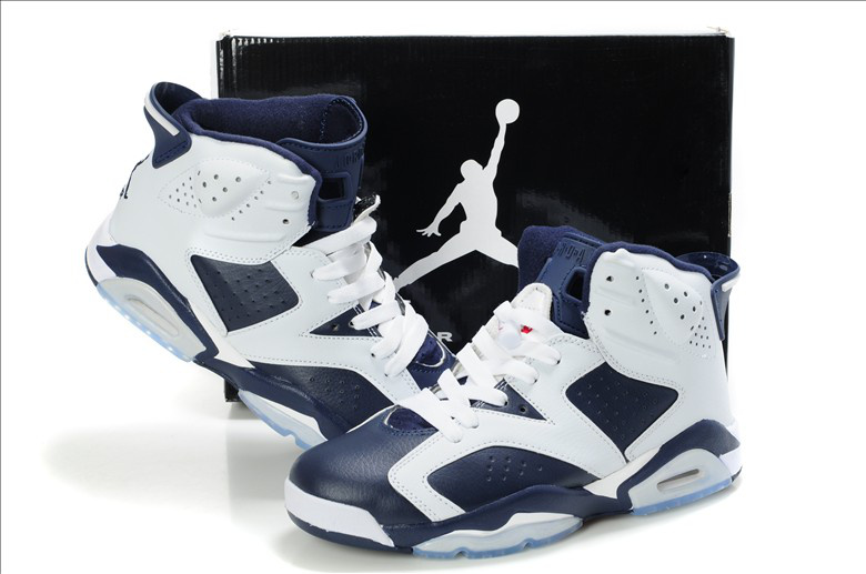 jordan retro 6 navy blue