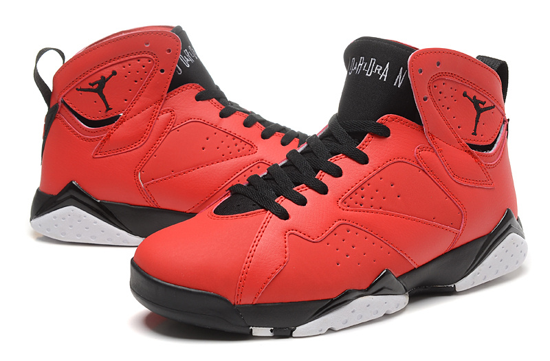 Cheap Real 2015 Jordan Jordan 7 Red Black - Click Image to Close