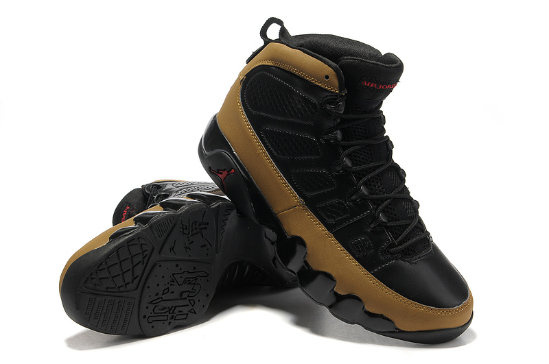 New Air Jordan 9 Black Brown