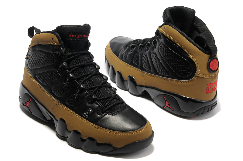 New Air Jordan 9 Black Brown