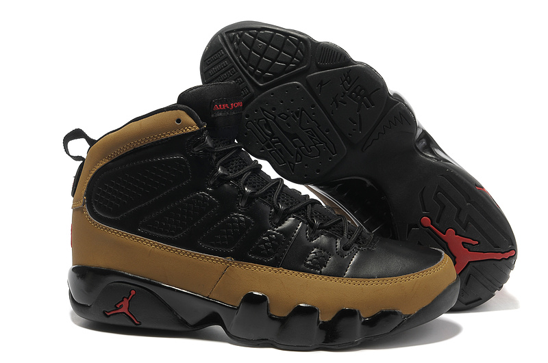 New Air Jordan 9 Black Brown