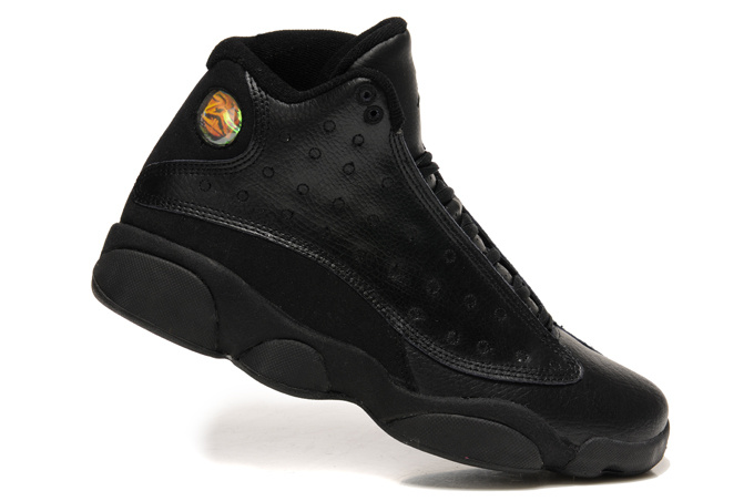 Cheap New Air jordan 13 All Black - Click Image to Close