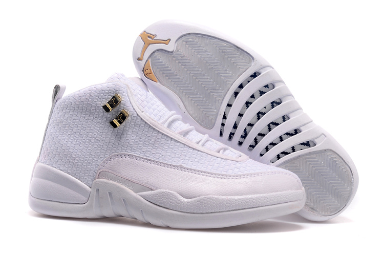 2015 New Arrival All White Jordan 12 Future Shoes