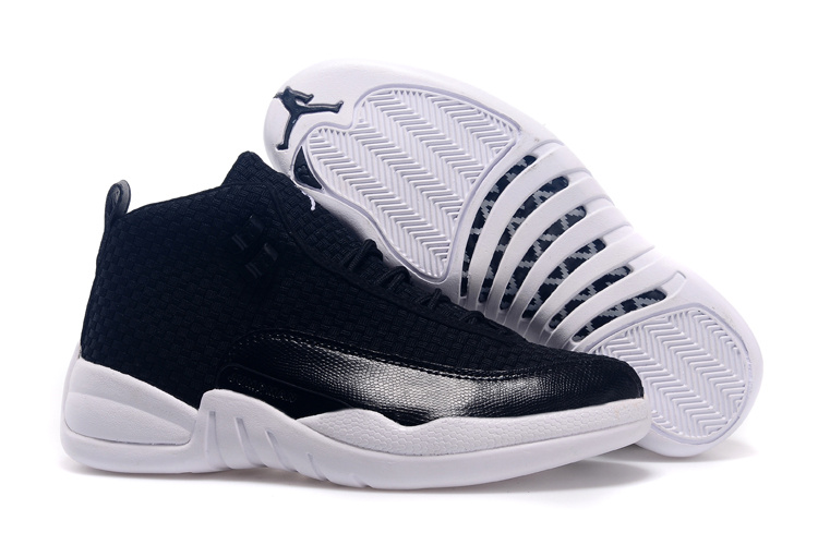 2015 New Arrival Black White Jordan 12 Future Shoes - Click Image to Close