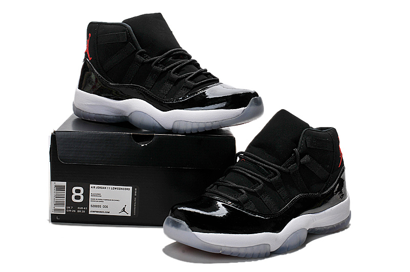 Real Jordan 11 Retro Black Shoes