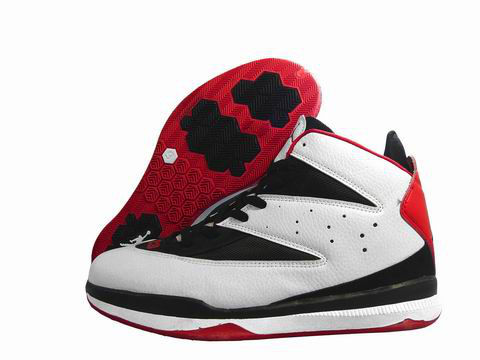 Cheap Air Jordan Shoes CP3 White Red Black