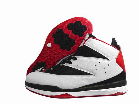 Cheap Air Jordan Shoes CP3 White Red Black - Click Image to Close