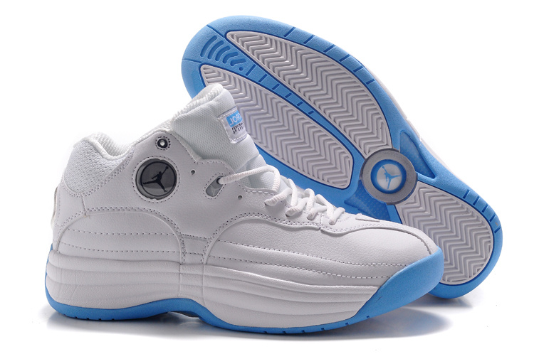 Cheap 2015 Nike Jordan Jumpman Tai Ji White Blue - Click Image to Close