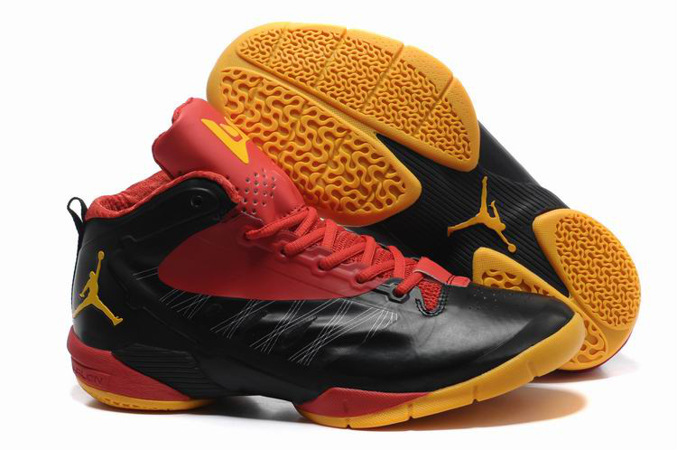 Wade 2 Champion PE Shoes Black Red Yellow - Click Image to Close