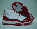Cheap Air Jordan Shoes Retro 11 White Red