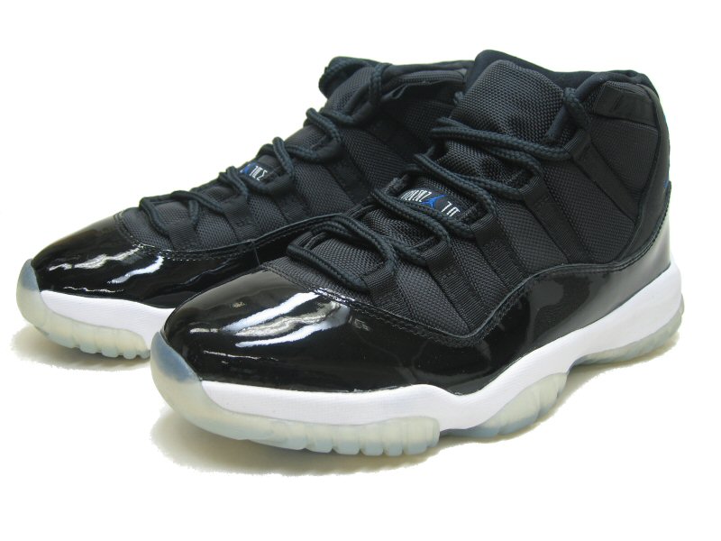 Cheap Air Jordan Shoes 11 Retro Space Jams Black Varsity Royal White - Click Image to Close