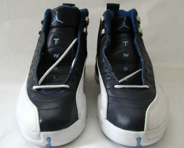 Cheap Air Jordan Shoes 12 Original Obsidian obsidian white french blue - Click Image to Close