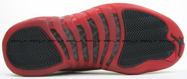 Cheap Air Jordan Shoes 12 Original Playoffs Black Varsity Red