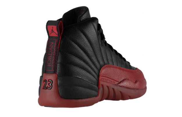 Cheap Air Jordan Shoes 12 Retro Playoffs Black Varsity Red