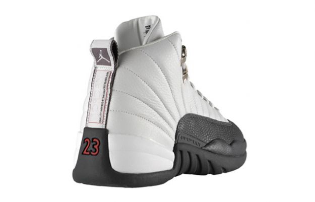 Cheap Air Jordan Shoes 12 Retro White Flint Grey Metallic Silver - Click Image to Close