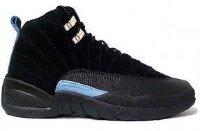 Cheap Air Jordan Shoes 12 White University Blue Black - Click Image to Close