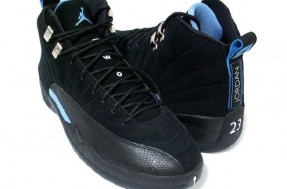 Cheap Air Jordan Shoes 12 White University Blue Black