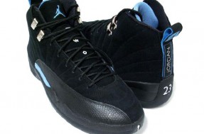 Cheap Air Jordan Shoes 12 White University Blue Black - Click Image to Close