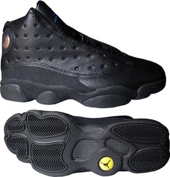 Cheap Air Jordan Shoes Retro 13 All Black - Click Image to Close