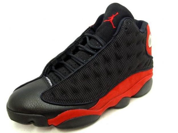 Cheap Air Jordan Shoes 13 original og black varsity red