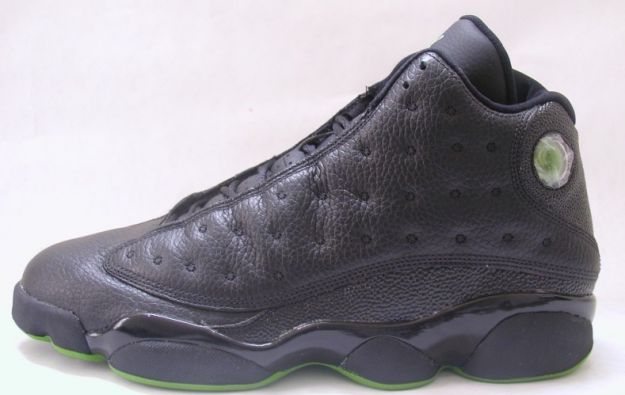 Cheap Air Jordan Shoes 13 Retro Altitudes Black Green