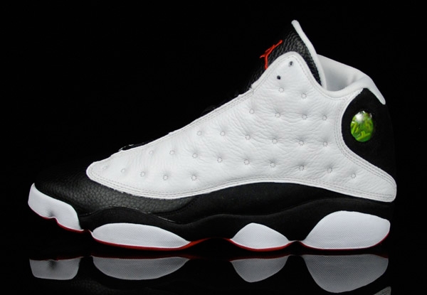 Cheap Air Jordan Shoes 13 Retro Countdown Package White Black True Red - Click Image to Close