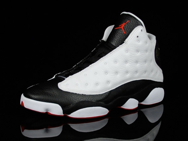 Cheap Air Jordan Shoes 13 Retro Countdown Package White Black True Red