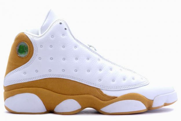 Cheap Air Jordan Shoes 13 Retro Wheats White