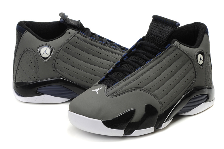 Cheap Air Jordan Shoes Retro 14 Grey Black White