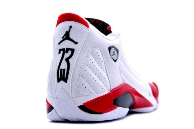 Cheap Air Jordan Shoes 14 Retro White Black Varsity Red