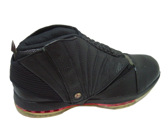 Cheap Air Jordan Shoes 16 Black Varsity Red