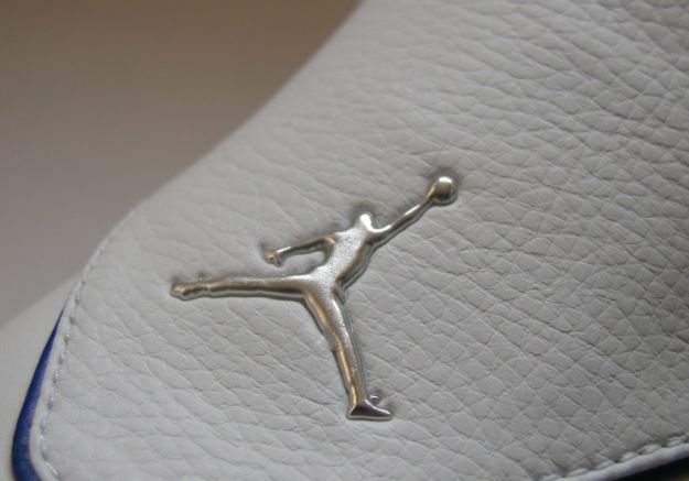 Cheap Air Jordan Shoes 18 Original White Metallic Silver Sport Royal - Click Image to Close