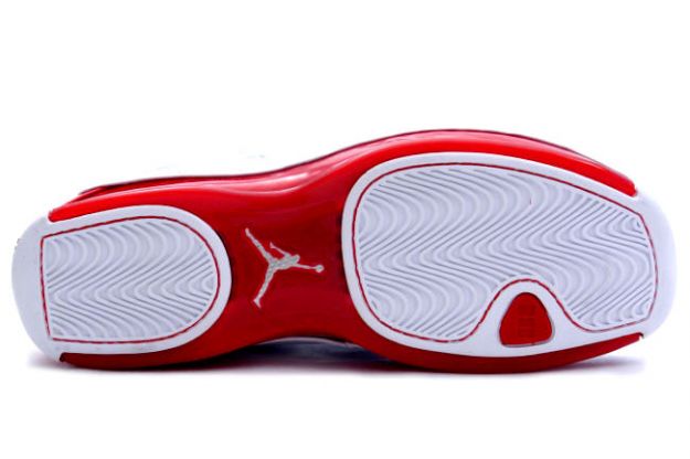 Cheap Air Jordan Shoes 18 Original White Varsity Red
