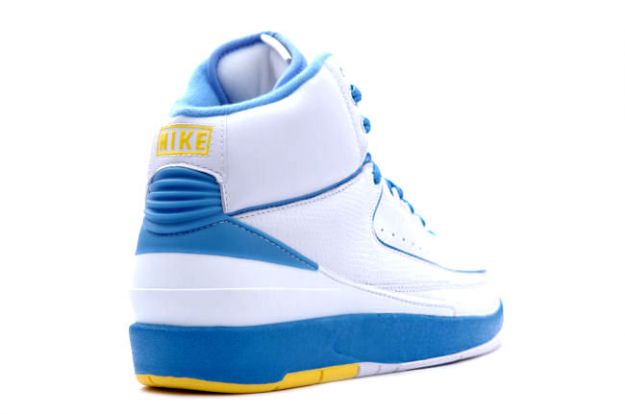 Cheap Air Jordan 2 Shoes Retro Carmello Anthony Melo White University Blue Varisty Maize