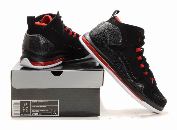Cheap Air Jordan 2011 XXVI Retro Black Red Shoes - Click Image to Close