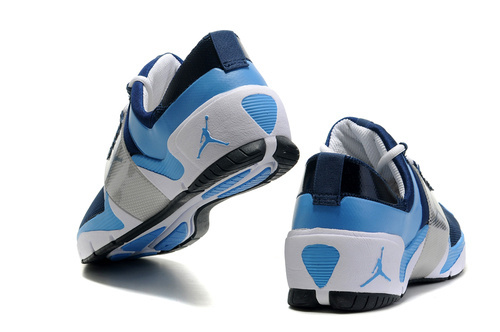 Cheap Air Jordan 2011 XXVI Retro Navy Blue White Shoes - Click Image to Close