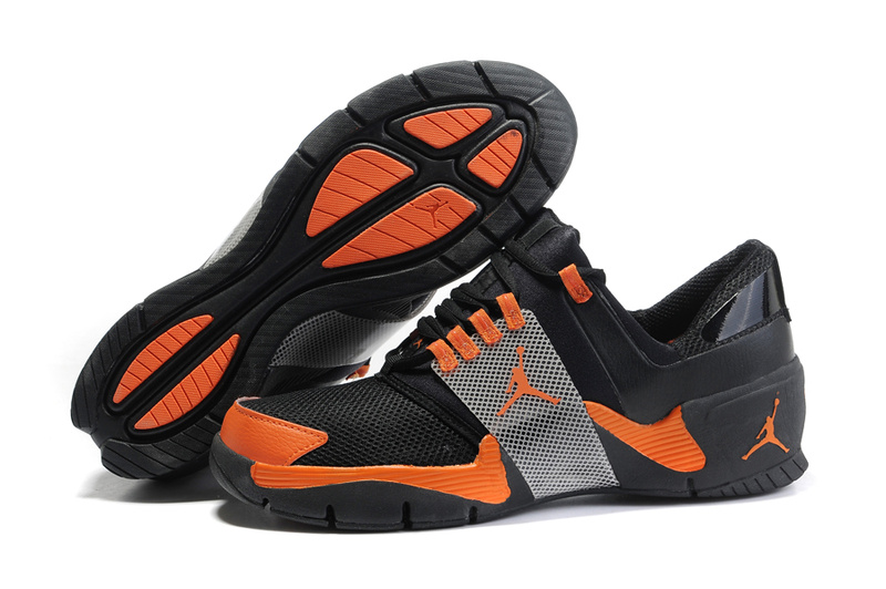 Cheap Air Jordan 2011 XXVI Retro Orange Black Shoes - Click Image to Close