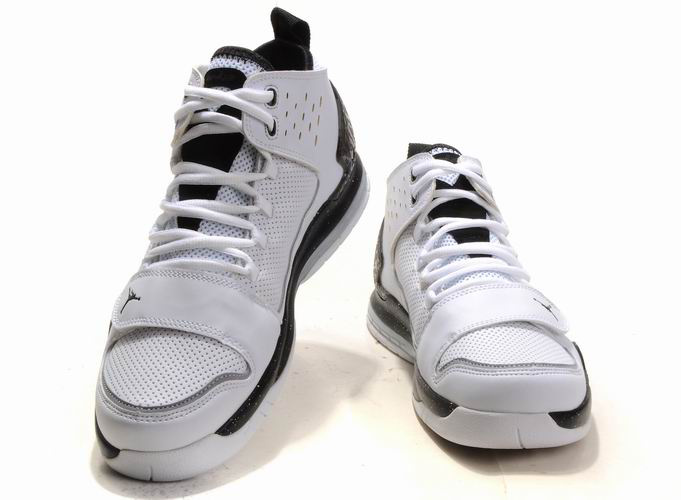 Cheap Air Jordan 2011 XXVI Retro White Black Shoes - Click Image to Close