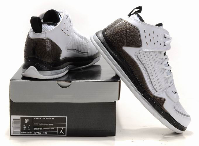 Cheap Air Jordan 2011 XXVI Retro White Black Shoes - Click Image to Close