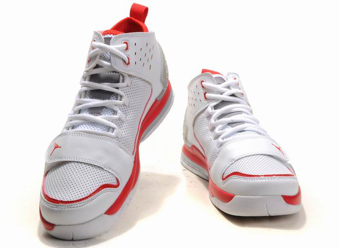 Cheap Air Jordan 2011 XXVI Retro White Red Shoes